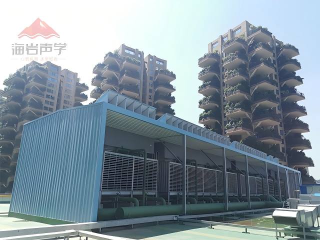 七一國際廣場商業屋面設備降噪工程